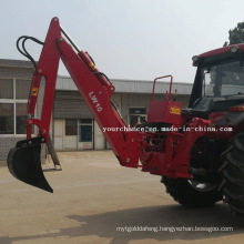 Europe Hot Sale Mini Excavator Lw-10 70-120HP Wheel Tractor Mounted Backhoe with Ce Certificate